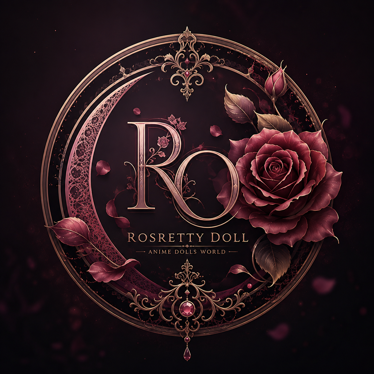 Эмблема бренда Rosretty Doll